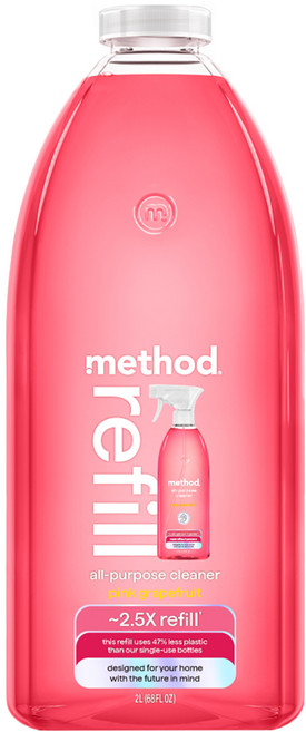 method 美則 全效多功能清潔劑 粉紅葡萄柚, 2L, 1桶