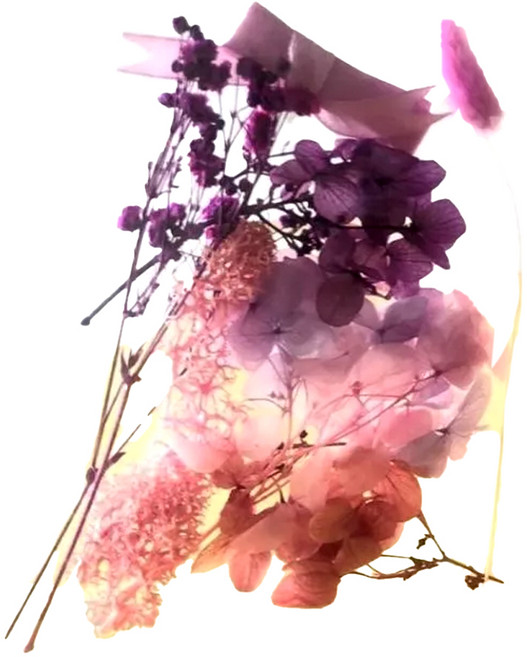 A-ONE 匯旺 浮游花DIY花材包 3包, 薰影紫韻