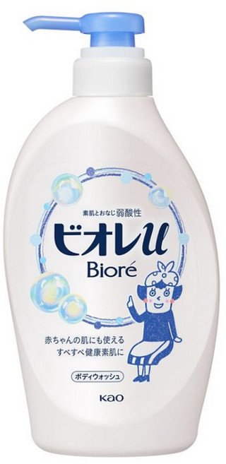 Biore 蜜妮 柔嫩光滑沐浴乳, 480ml, 1瓶
