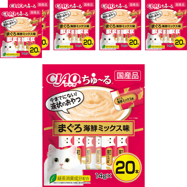 INABA CIAO 啾嚕 肉泥, 6包