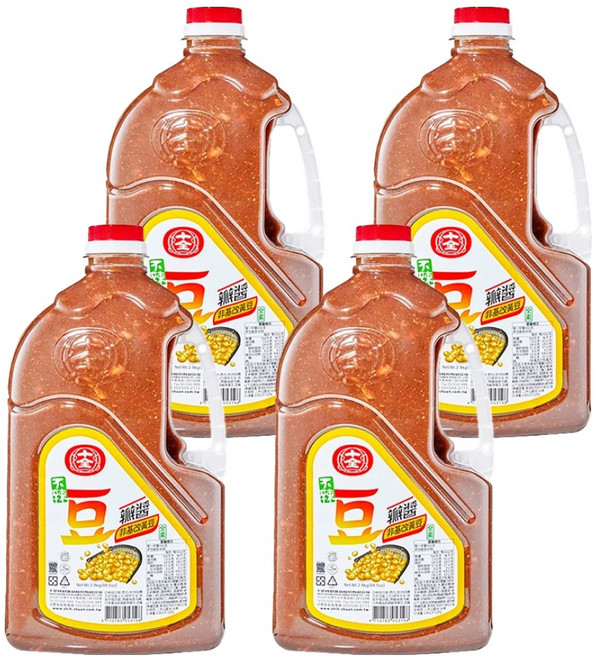 十全 豆瓣醬, 2.8kg, 4桶