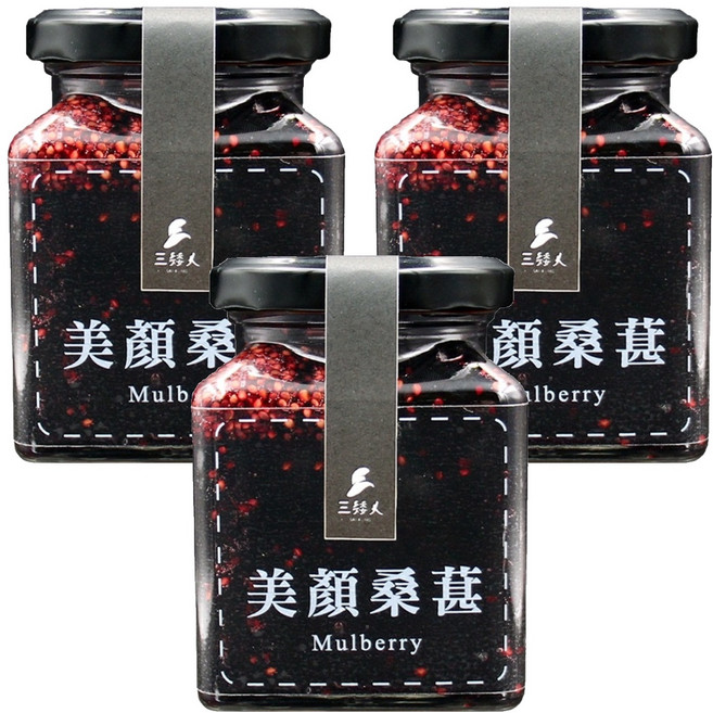 SAN A LANG 三矮人 美顏桑葚果釀, 270g, 3罐