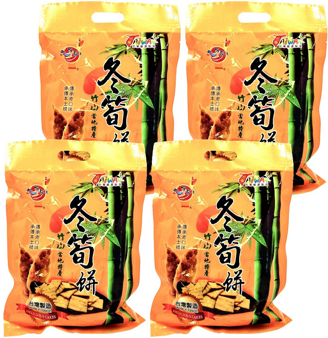 Onlyone 海龍王 冬筍餅, 140g, 4袋