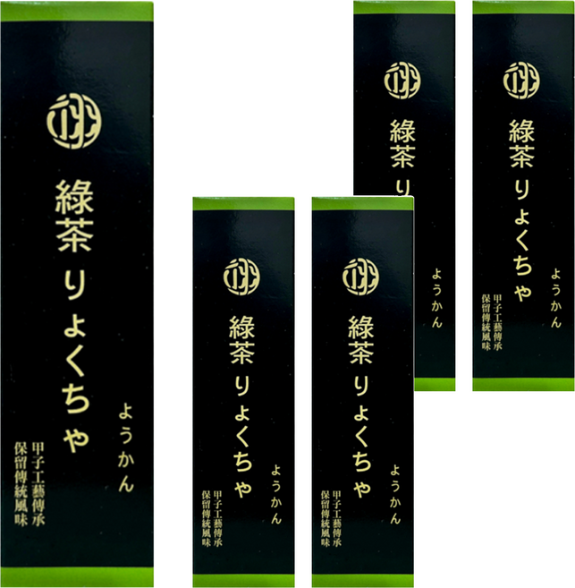 綠茶羊羹, 90g, 5條