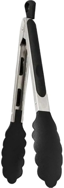 FACKELMANN 法克漫 不銹鋼尼龍多用途鉗 27cm 耐熱180度 適用各式鍋具, 1支, 不銹鋼