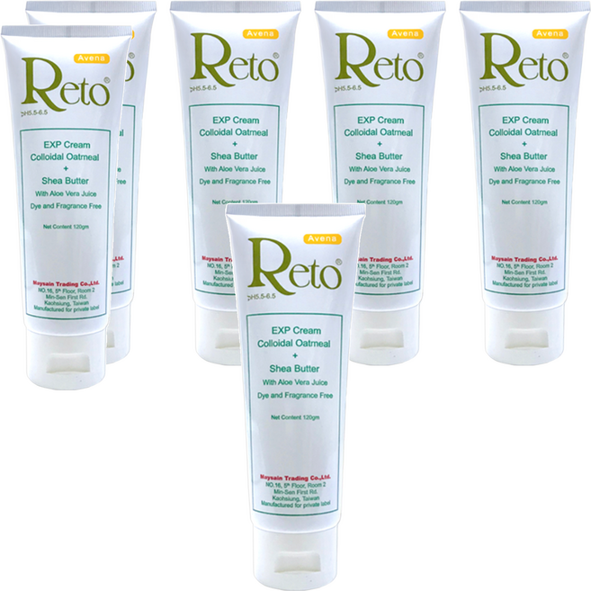 Reto 3+1 Exp甘養活力霜 柔膚型, 60g, 6條
