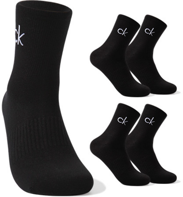 Calvin Klein 機能性中筒緩震襪 5雙入
