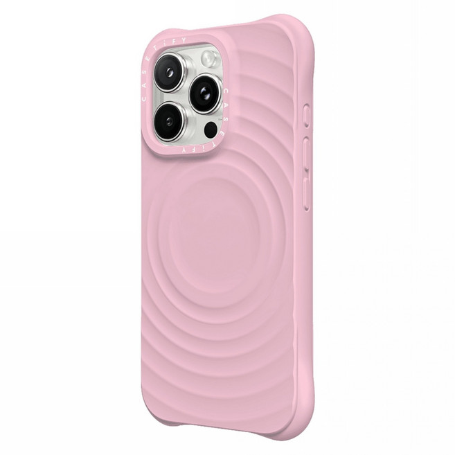 CASETiFY 手機 手機殼 iPhone 16 Pro Max 波紋 粉色