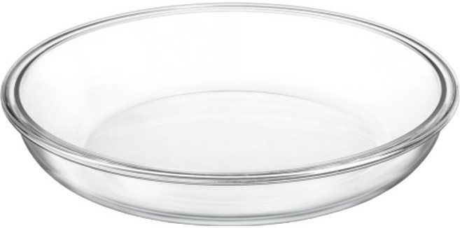 Bormioli Rocco 強化玻璃 Buffet Handy 盤子 22cm, 1個, 透明色