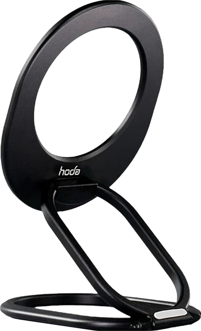 HODA 好貼 三折式磁吸支架 黑色, 1個