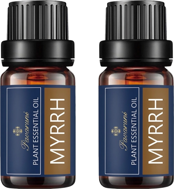 Pavaruni 台灣公司貨 純單方精油, 沒藥 Myrrh, 10ml, 2瓶