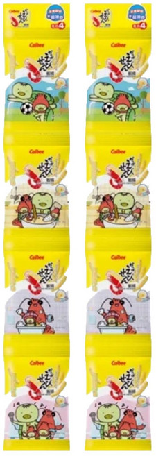 Calbee 卡樂比 Kappa Ebisen 河童蝦條 和風醬汁口味 4包, 56g, 2組