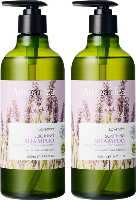 Ausganica 澳潔蕬 薰衣草舒緩洗髮精, 500ml, 2件