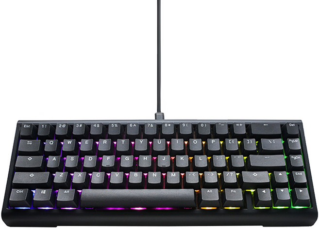 Ducky ProjectD ProjectD Tinker Wired 機械式鍵盤 65% RGB 熱插拔 Cherry 青軸 中文 經典黑 PKTI2367AST-CCTWPDOECLAAW1 原廠保固