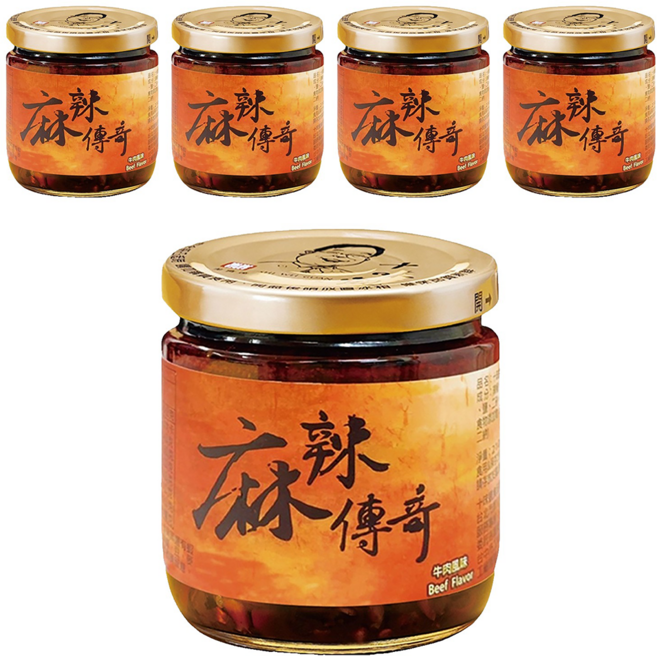 十味觀 麻辣傳奇, 200g, 5罐