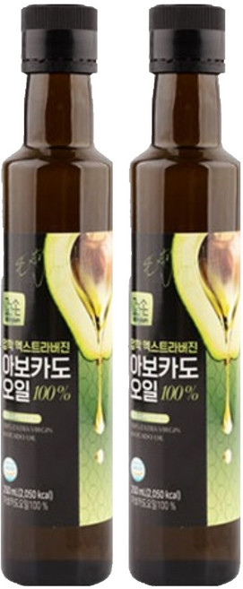 cco son 壓榨特級初榨酪梨油, 2個, 250ml