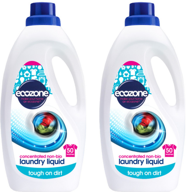 ecozone 愛潔森 植物性濃縮洗衣精, 2L, 2瓶