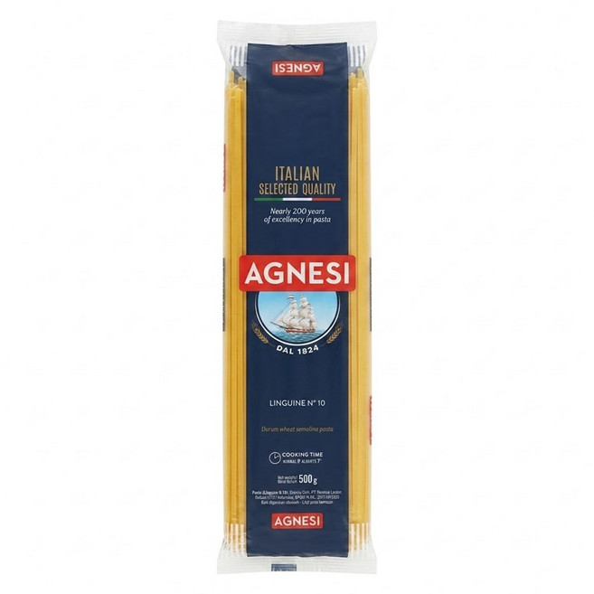 AGNESI 義大利細扁麵, 500g, 1包