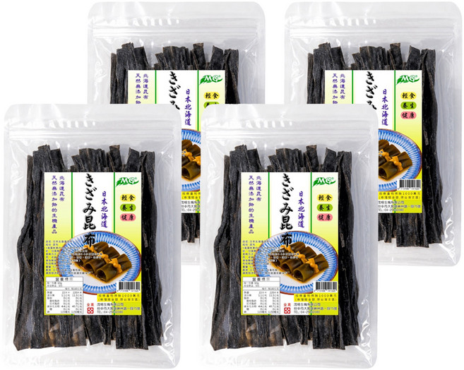 茂格生機 日本北海道昆布, 50g, 4個