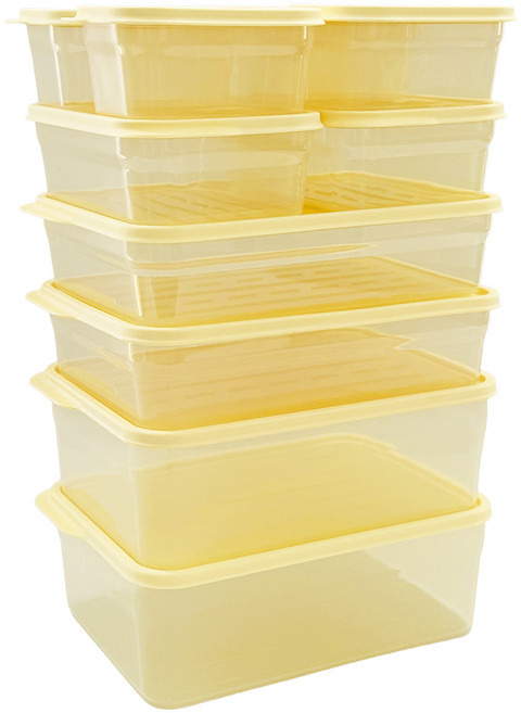 Nanu Dam 更柔軟的軟Q容器 250ml x 4入 + 600ml x 2入 + 1.3L x 2入 + 2L x 2入 套組, 1套
