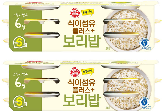 OTOKI 不倒翁 膳食纖維Plus 大麥飯, 130g, 12個