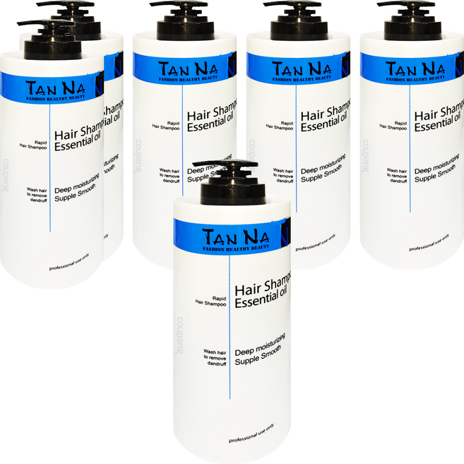 TAN NA 柑橘精油專業洗髮精, 2L, 6瓶