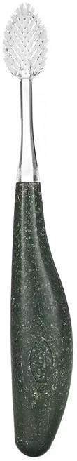 美國 RADIUS 雷迪兒 成人按摩牙刷 SS(18cm) 超軟毛 黑色, 1入, 1支
