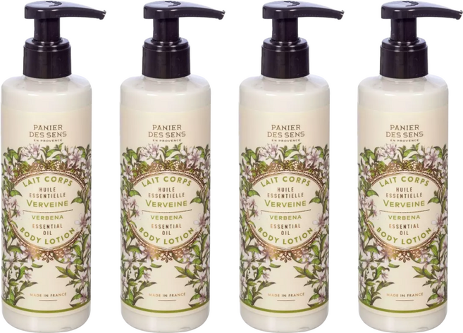 PANIER DES SENS 潘堤香頌 保濕身體乳液 馬鞭草, 250ml, 4瓶