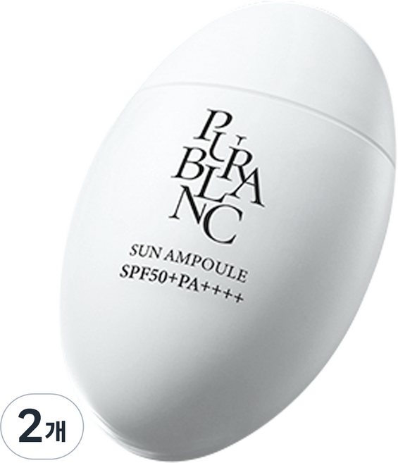 淨透防曬安瓶精華 SPF50+PA++++, 60ml, 2個