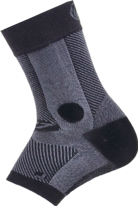 OS1st 右腳腳踝護套 AF7 腳踝30~36cm適用, 黑色, 1個