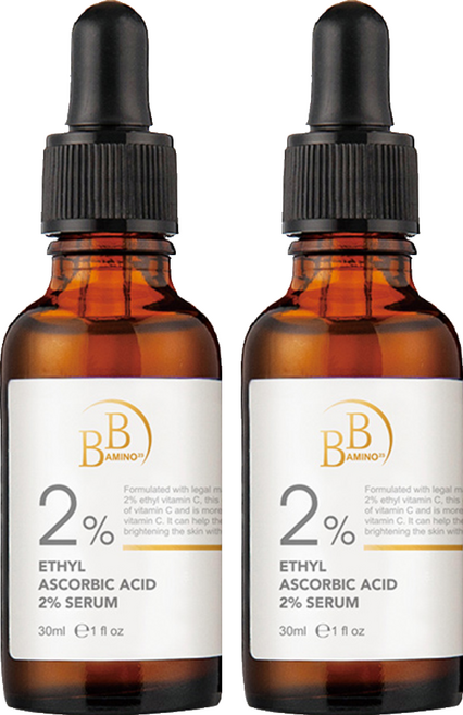 BB AMINO 科研 2% 乙基維他命C美白精華, 30ml, 2件