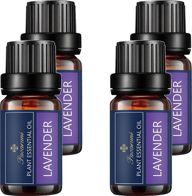 Pavaruni 台灣公司貨 純單方精油, 薰衣草 Lavender, 10ml, 4瓶