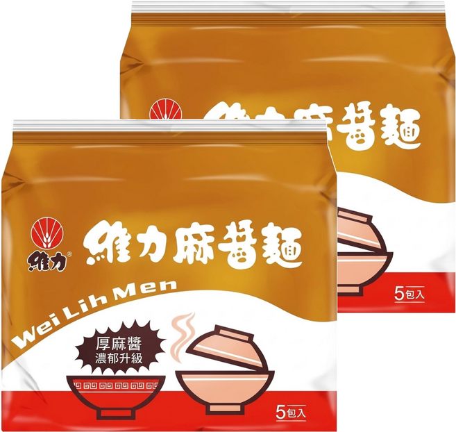 維力 麻醬麵 85g, 10包