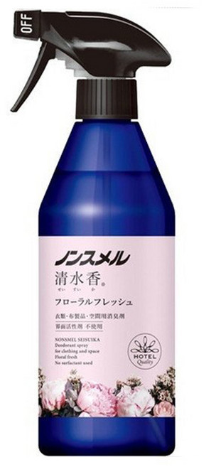 Hakugen Earth 白元 噴霧式除臭除菌清水香, 400ml, 1瓶