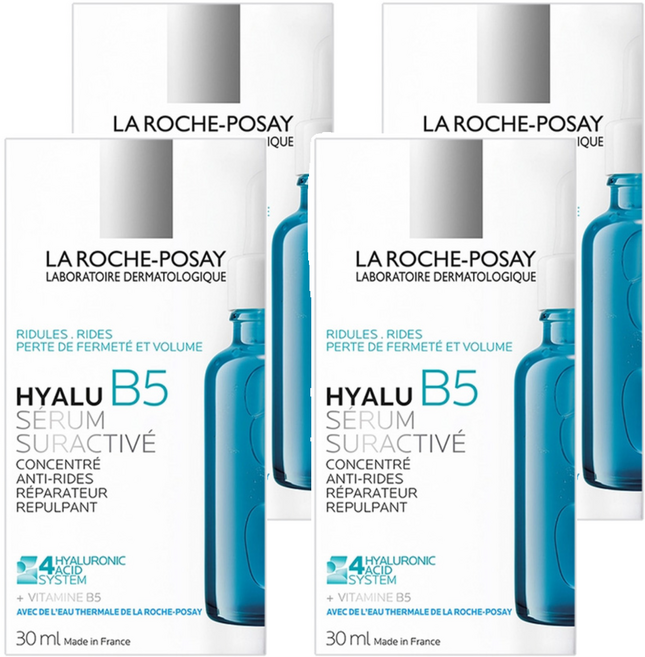 LA ROCHE POSAY 理膚寶水 極效B5彈潤超修復精華 全新B5小藍瓶, 4個, 30ml