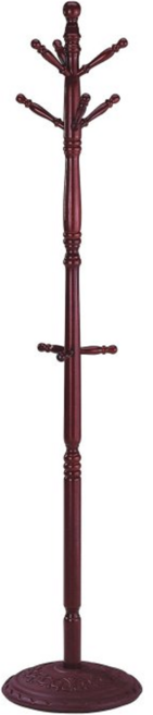 EASYHOME 天空之樹 衣帽架 176 x 37 x 37cm 7kg, 胡桃色