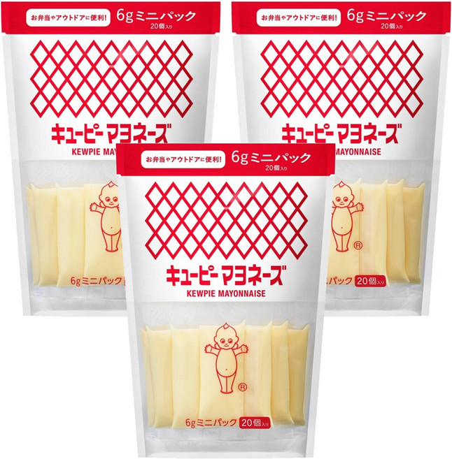 kewpie 美乃滋迷你包, 6g, 60個