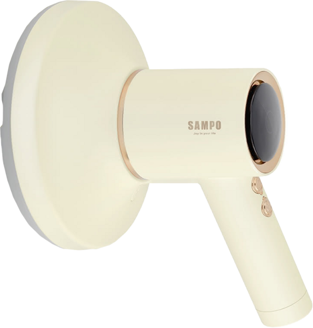SAMPO 聲寶 120W Handheld 吸塵器 附多種吸頭 白色 EC-W2107ML 二合一 USB 1.8kg 塵蟎
