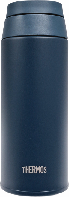 THERMOS 膳魔師 旋蓋勾勾杯不鏽鋼保溫瓶 JOO-500, 冒險家藍, 1個, 500ml