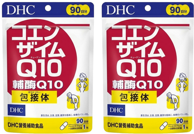 DHC 台灣公司貨 輔酶Q10 90日份, 90顆, 209mg, 2包