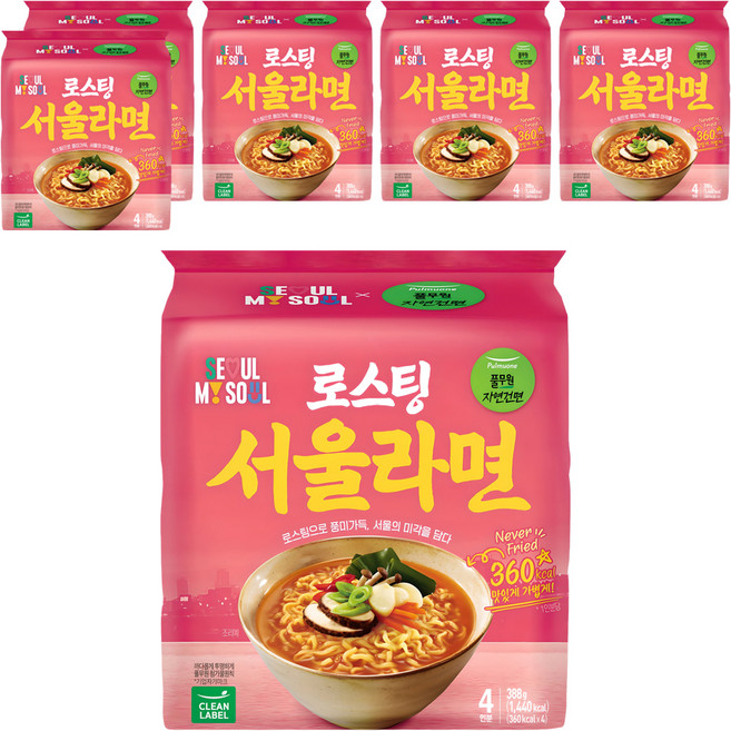 Pulmuonejayeongeonmyeon 非油炸首爾湯麵 97g, 24包