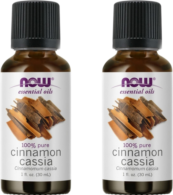 NOW Foods 純精油, 肉桂, 30ml, 2瓶