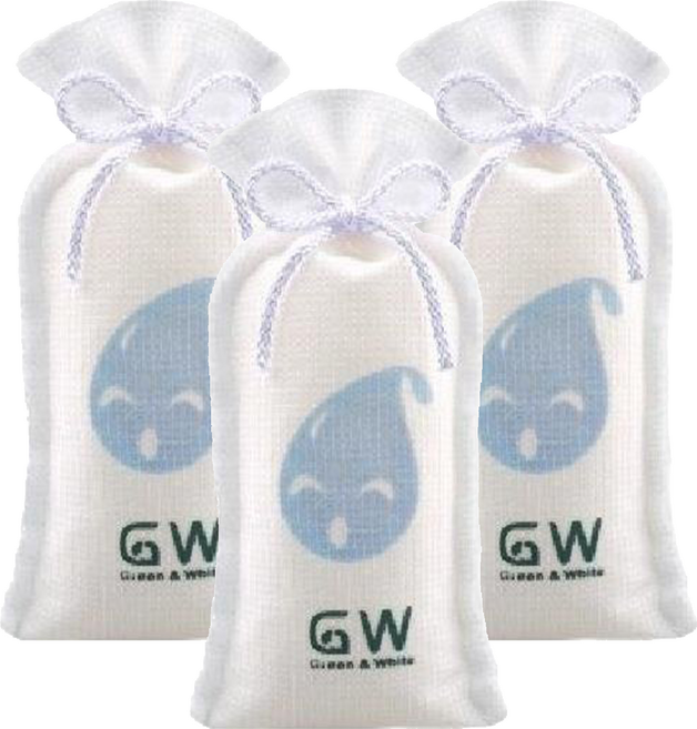 GOOD WORTH 水玻璃 永久除濕袋 150g±10%/盒, 3入, 150g