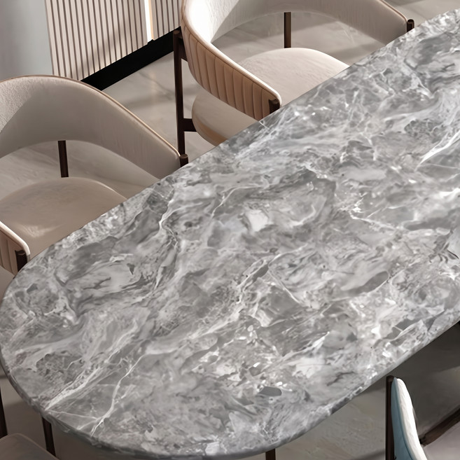 大理石 防水 自黏壁紙 PVC 貼皮 廚房 桌面 家具 翻新 40 x 100cm 伯爵灰 4個 C161