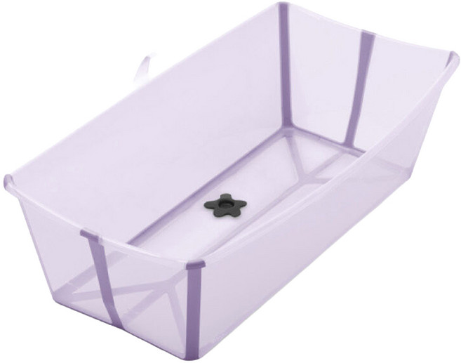 STOKKE Flexi Bath X-Large 摺疊式浴盆加大版 49L, Lavender 薰衣草紫