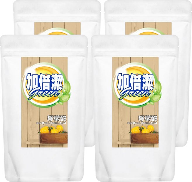 加倍潔 檸檬酸去汙粉, 300g, 4包