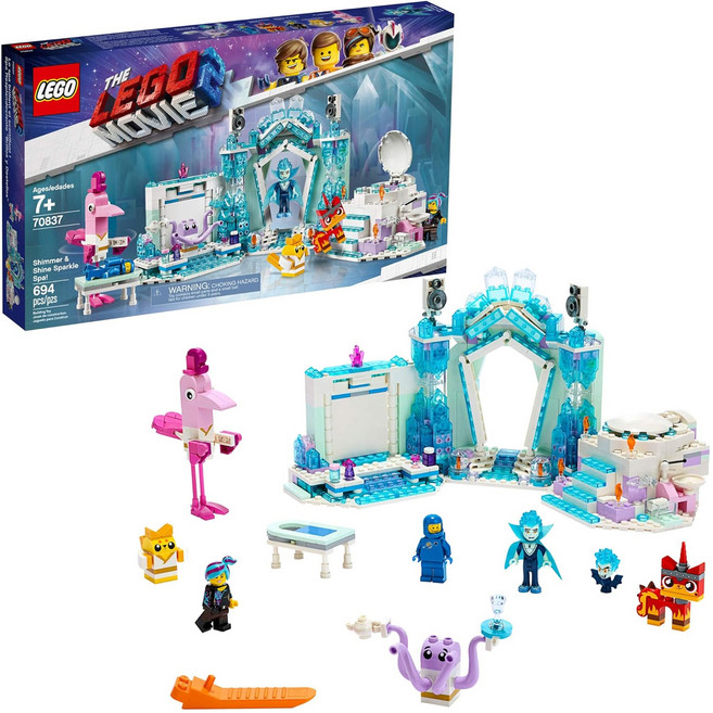 LEGO 樂高電影系列 70837 Shimmer & Shine Sparkle Spa, 1個, 多色
