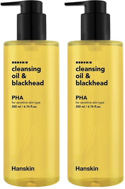 Hanskin PHA去黑頭潔膚油, 2個, 200ml