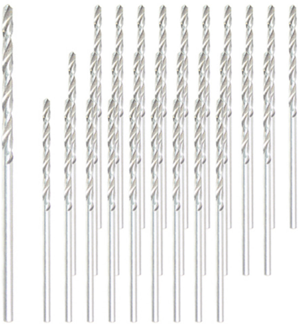 J-One 鐵鑽頭 鑽頭 小徑鑽頭 0.2mm 10入, 3個