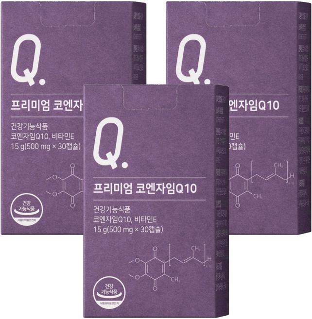 Nutrimore 頂級輔酶Q10 15g, 3個